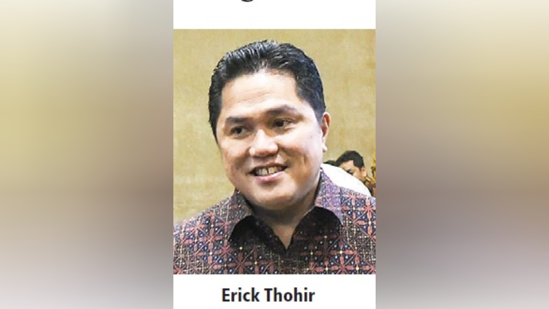 Erick Thohir. Foto: IST