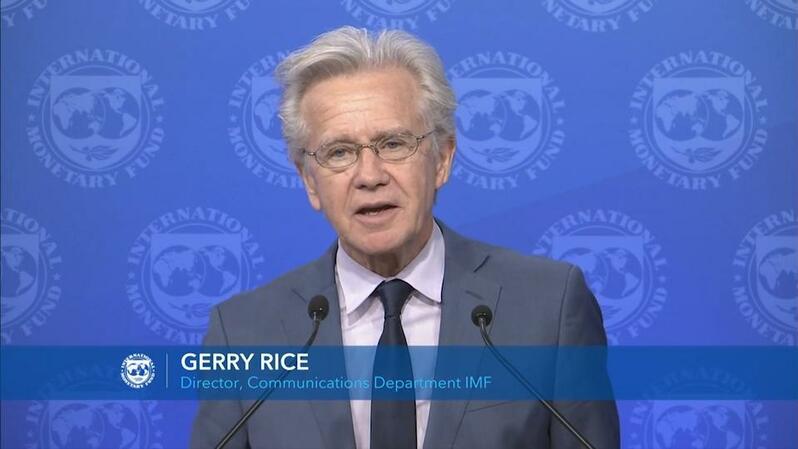 Juru bicara Dana Moneter Internasional (IMF) Gerry Rice. ( Foto: imf.org )