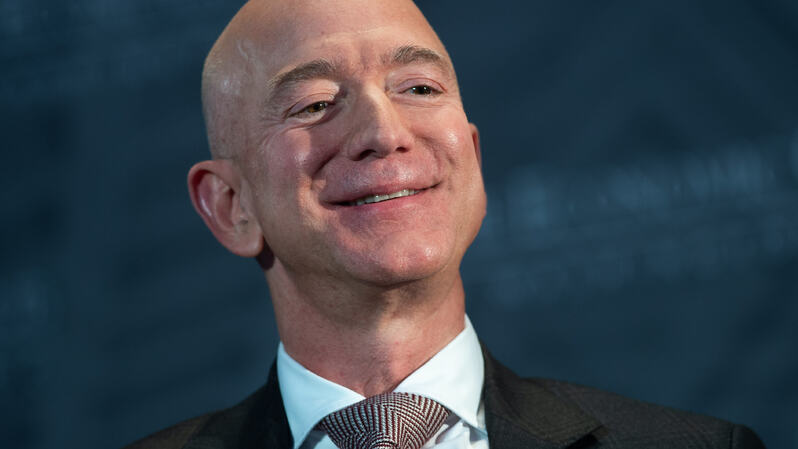 Chief Executive Officer (CEO) Amazon.com Inc Jeff Bezos. ( Foto: Saul Loeb / AFP / Getty Images )