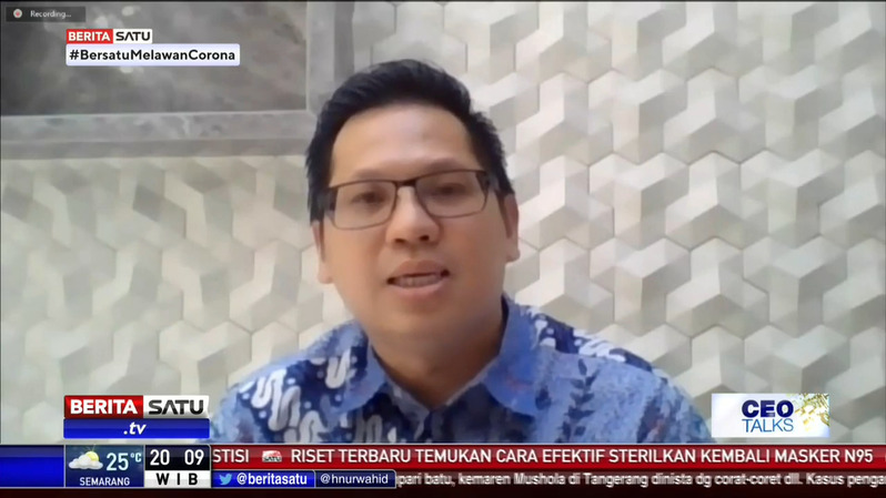 Presiden Direktur IBM Indonesia Tan Wijaya. (Beritasaatu TV) 