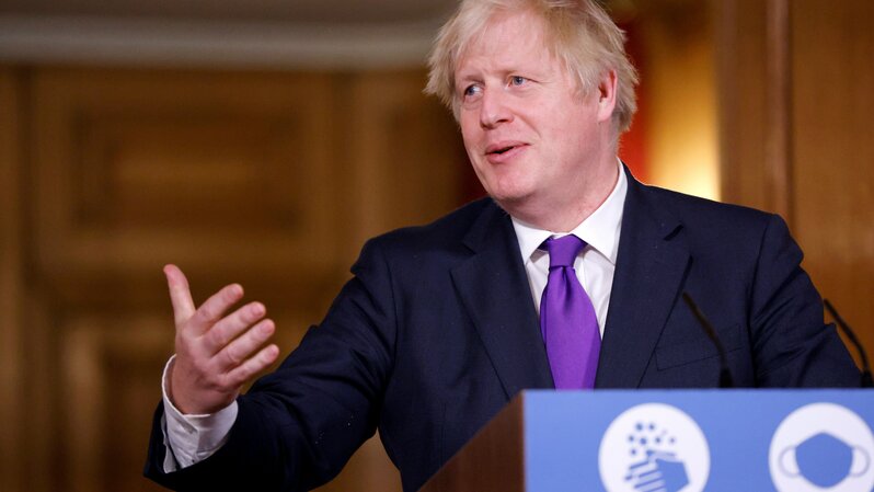 Perdana Menteri Inggris Boris Johnson . ( Foto: John Sibley / POOL / AFP )