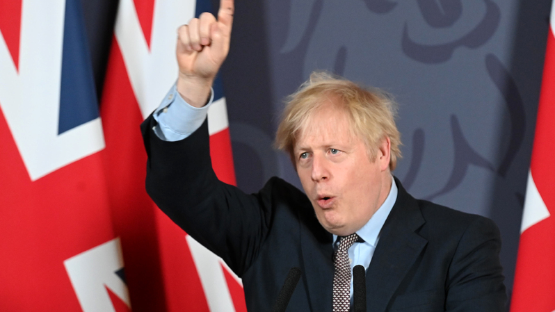 Perdana Menteri Inggris Boris Johnson. ( Foto: Paul Grover / POOL / AFP )