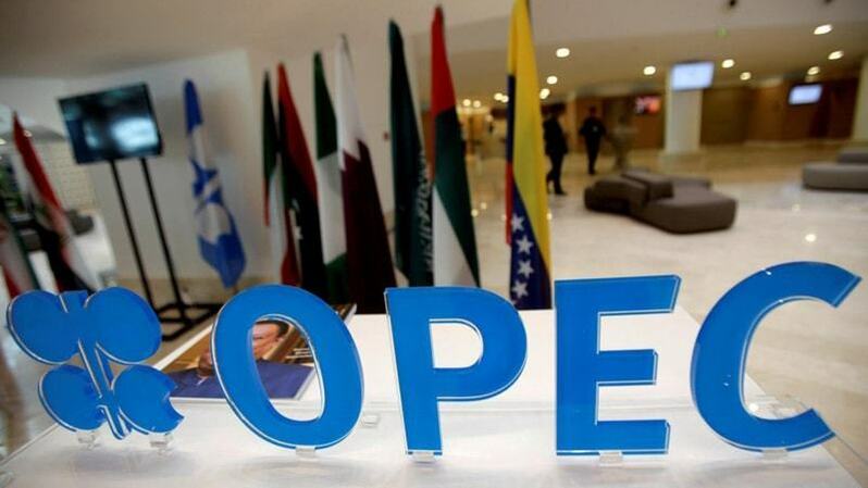 Logo Organisasi Negara-negara Pengekspor Minyak Bumi (OPEC). ( Foto: AFP/File )