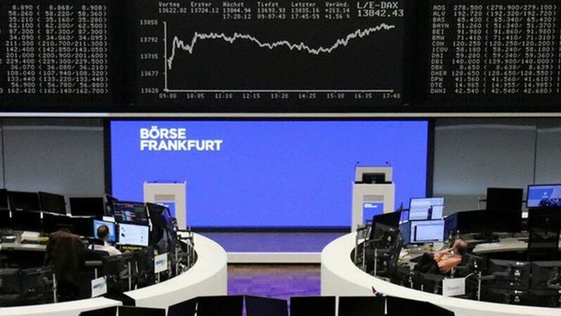 Ilustrasi bursa saham Eropa. (FOTO: REUTERS)