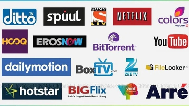 Sejumlah platform OTT streaming video. (Sumber: exchange4media.com)