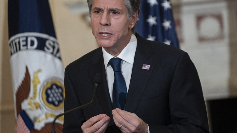 Menteri Luar Negeri Amerika Serikat (AS) Antony Blinken. ( Foto: ANDREW CABALLERO-REYNOLDS / POOL / AFP )
