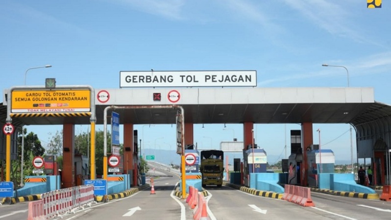 Gerbang Tol Pejagan, Kabupaten Brebes, Jawa Tengah,