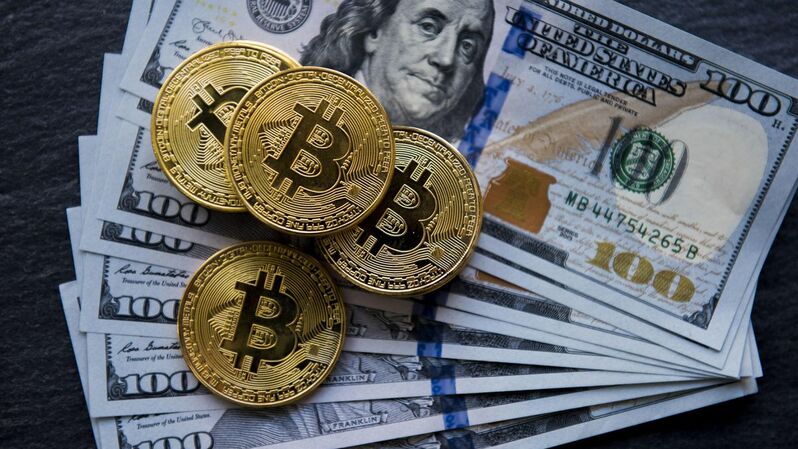 Mata uang kripto, bitcoin. ( Foto: Getty Images )
