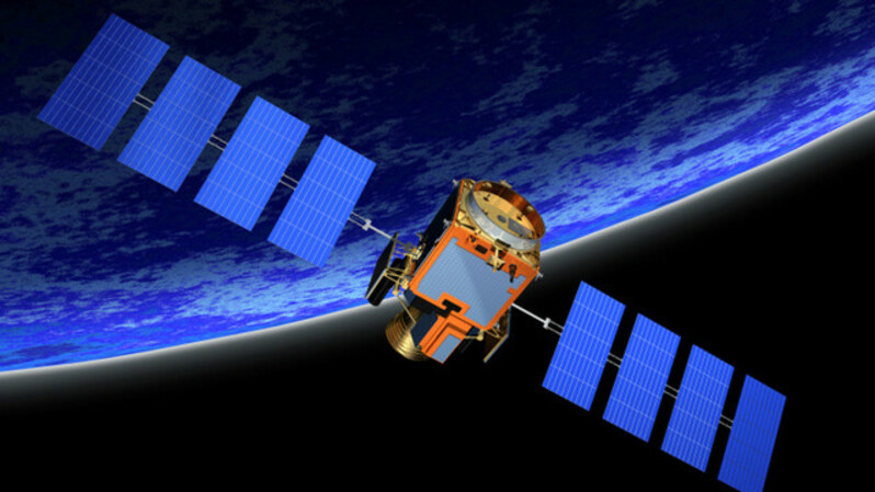 Ilustrasi satelit untuk layanan telekomunikasi. (Mastel.id)