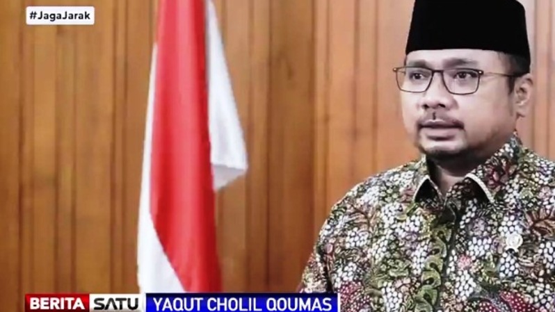 Menteri Agama Yaqut Cholil Qouma. Sumber: BSTV