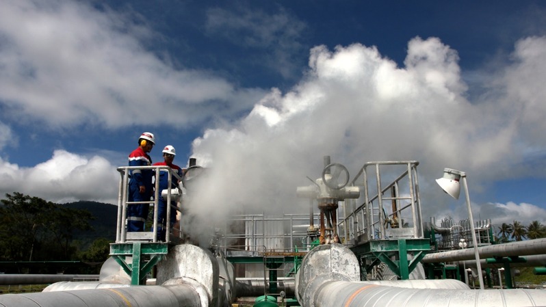 PT Pertamina Geothermal Energy (PGE)  Area Lahendong di Tomohon, Sulawesi Utara.