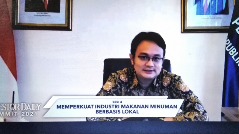 Jerry Sambuaga adalah Wakil Menteri Perdagangan Indonesia saat berbicara dalam ajang Investor Daily Summit 2021, Selasa (13/7).