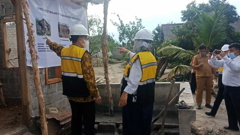 Program Bantuan Stimulan Perumahan Swadaya (BSPS) di Provinsi Kepulauan Babel (IST)