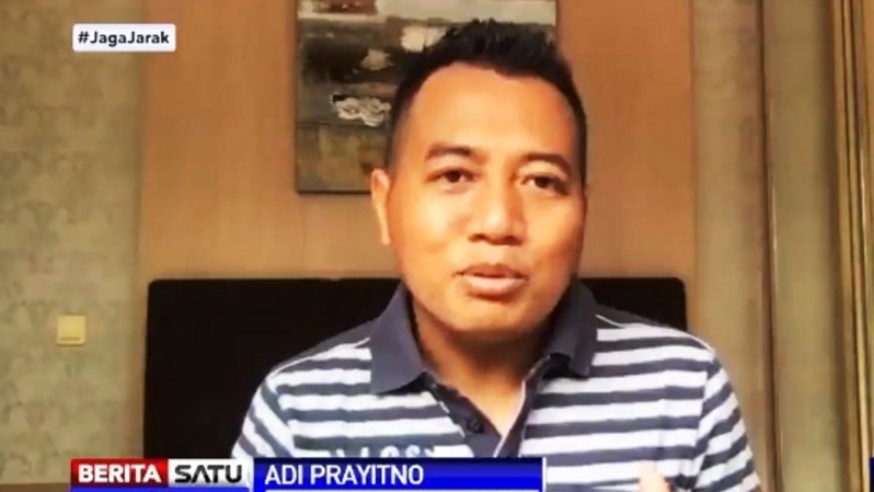 Pengamat Politik UIN Jakarta Adi Prayitno. Sumber: BSTV