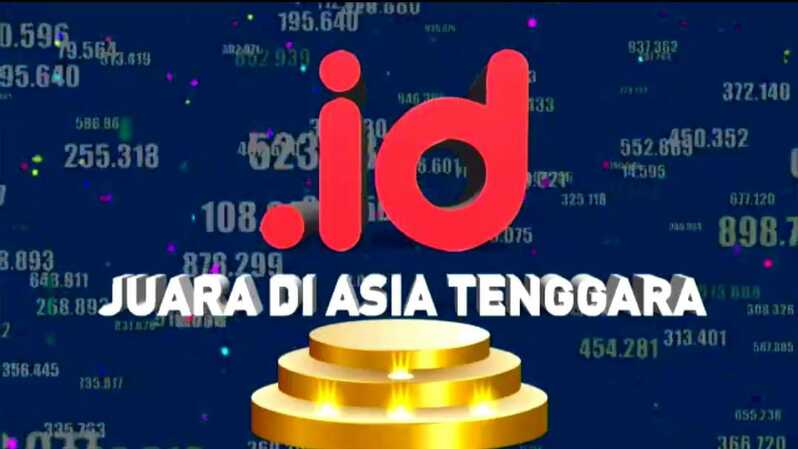 Domain Indonesia (id) juara di kawasan Asia Tenggara. (IST)