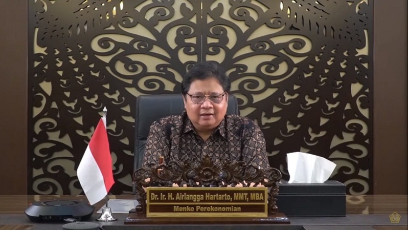 Menteri Koordinator Bidang Perekonomian sekaligus Ketua Dewan Nasional KEK Airlangga Hartarto