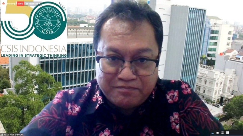 Ketua Departemen Ekonomi Centre for Strategic and International (CSIS) Indonesia Yose Rizal Damuri