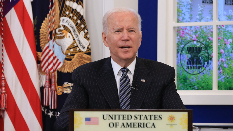 Presiden Amerika Serikat (AS), Joe Biden. ( Foto: CHIP SOMODEVILLA / GETTY IMAGES NORTH AMERICA / Getty Images via AFP )