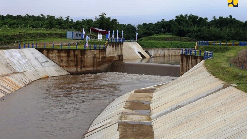 Floodway Cisangkuy. Foto: Kementerian PUPR