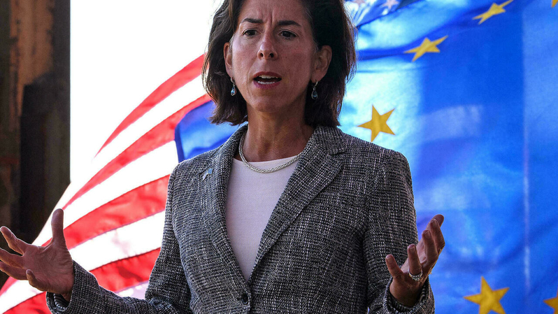 Menteri Perdagangan (Mendag) Amerika Serikat (AS), Gina Raimondo. ( Foto: Nicholas Kamm AFP / File )