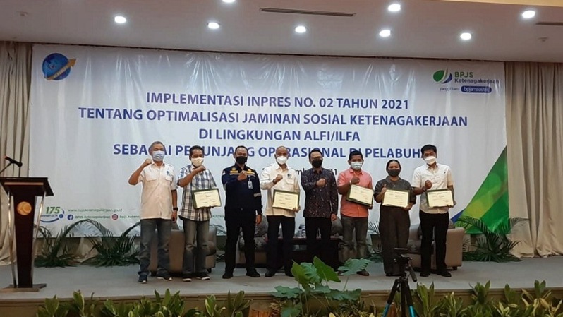 ALFI-BPJS sosialisasi kepada seluruh perusahaan logistik dan forwarder di DKI Jakarta agar sumber daya manusia (SDM) mereka diikutsertakan dalam program BPJS Ketenagakerjaan. 