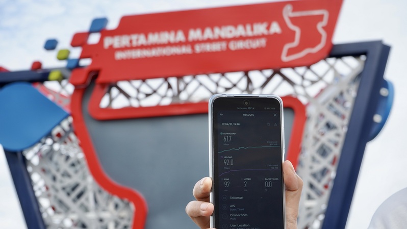 Telkomsel optimalisasi jaringan 4G dan 5G di Kawasan Mandalika, Nusa Tenggara Barat. (IST)