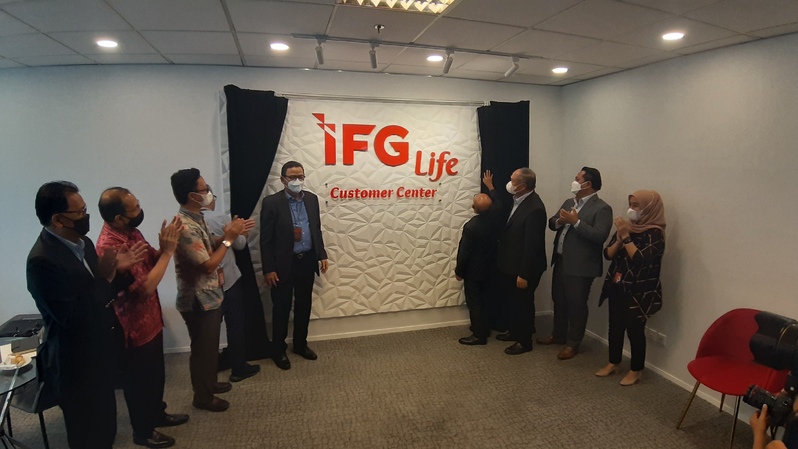 PT Asuransi Jiwa IFG (IFG Life) meresmikan Customer Center yang berlokasi di Lantai 8 Gedung Graha Niaga, Jakarta, Rabu (24/11/2021).