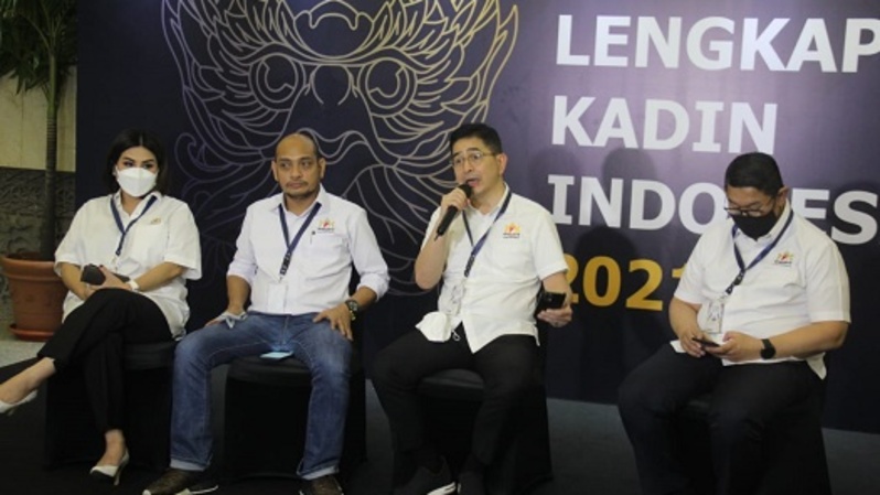 Ketua Umum KADIN Indonesia Arsjad Rasjid menjelaskan rencana pelaksanaan Rapimnas di Bali, yang akan dibuka oleh  Presiden Joko Widodo pada 3-4 Desember 2021  