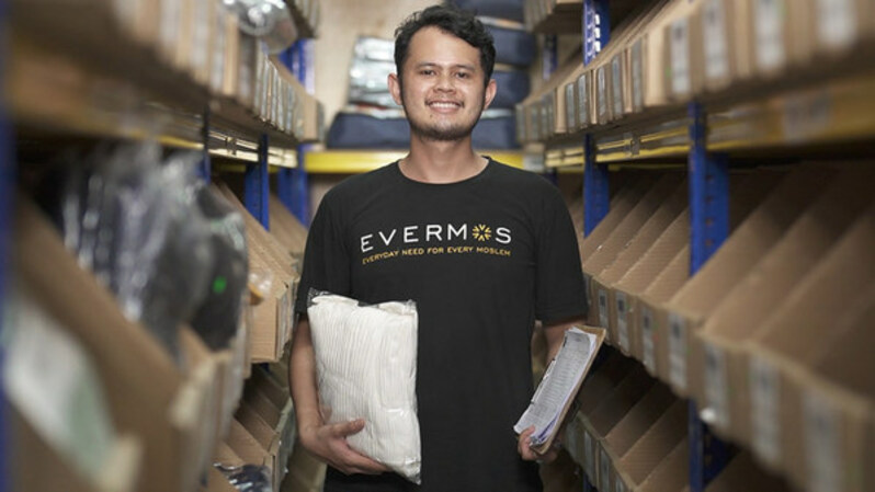 Evermos menghubungkan para UMKM dan reseller di seluruh Indonesia melalui platform-nya.