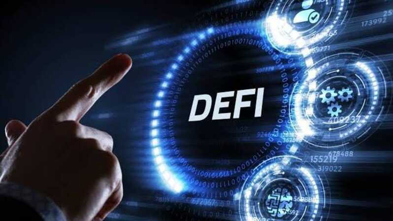 Investasi kripto berbasis berbasis DeFi (Decentralized Finance).