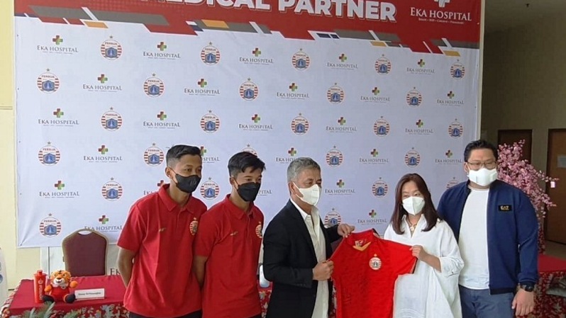 Persija Jakarta menjalin kerja sama dengan Eka Hospital sebagai official medical klub.