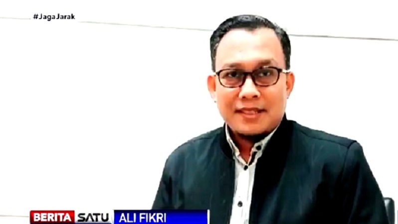 PLT Jubir KPK Ali Fikri. Sumber: BSTV