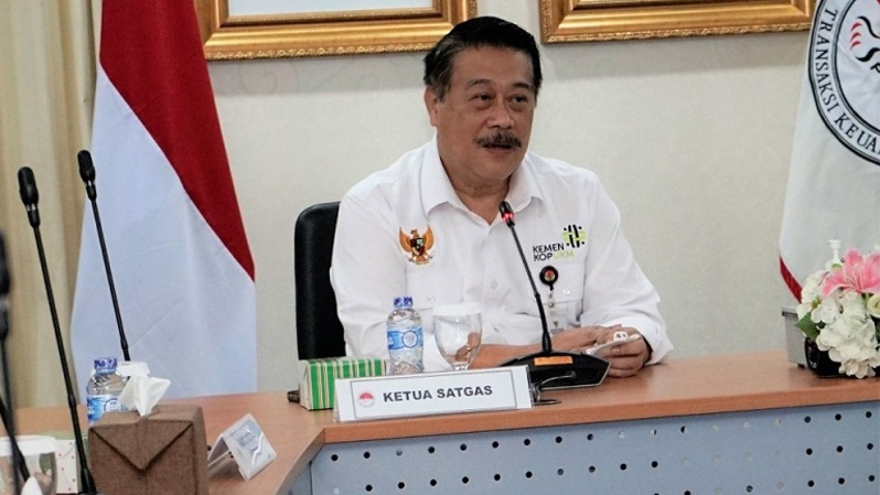Ketua Satgas Penanganan Koperasi Bermasalah Kemenkop UKM, Agus Santoso. Foto: Humas Kementerian Koperasi dan UKM 