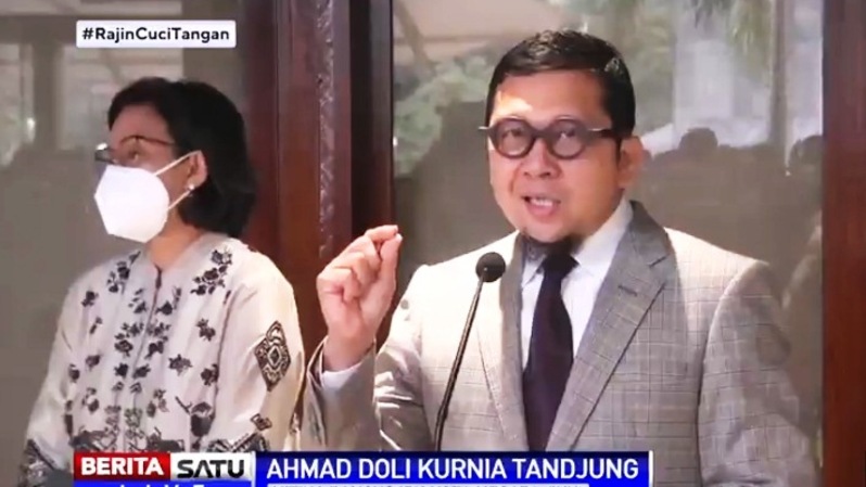 Ahmad Doli Kurnia Tandjung, Ketua Pansus IKN. Sumber: BSTV 