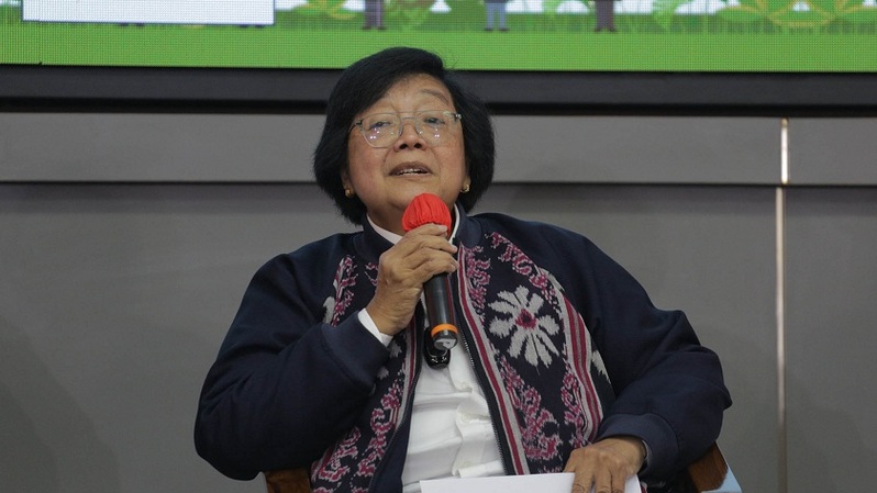 Menteri Lingkungan Hidup dan Kehutanan Siti Nurbaya. Foto: BeritasatuPhoto/Joanito De Saojoao