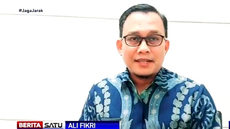 PLT Jubir KPK Ali Fikri. Sumber: BSTV