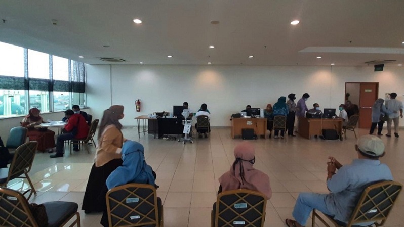 Pemkot Bekasi buka layanan vaksinasi booster di RSUD dr Chasbullah Abdulmadjid tiap Senin, Rabu dan Jumat pukul 09.00-13.00 WIB. Foto istimewa
