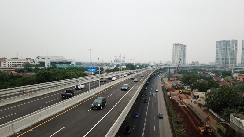 Tol Jakarta-Cikampek II (Elevated) yang dibangun PT Jasa Marga Tbk. Foto: Perseroan