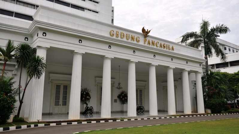Gedung Pancasila Kementerian Luar Negeri RI. (Foto: Kemlu)
