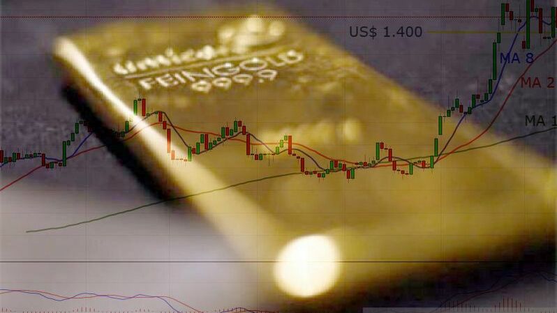 Harga emas datar di perdagangan Asia pada Selasa pagi (29/3/2022). Karena dolar bertahan pada level tertinggi tiga minggu di sesi sebelumnya