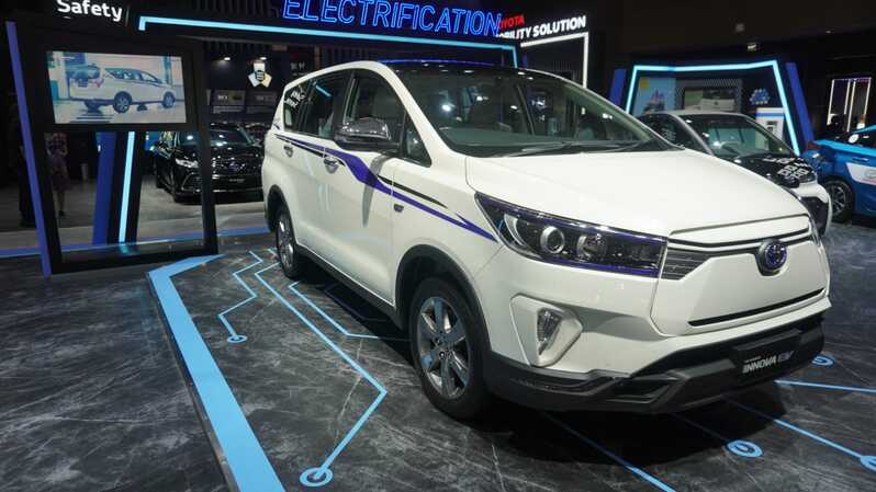 Toyota Kijang Innova EV Concept di IIMS 2022. (ist)