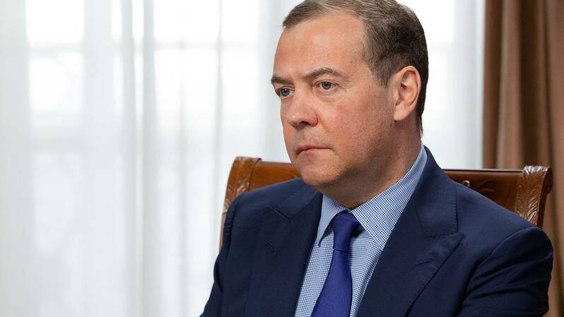 Wakil Ketua Dewan Keamanan Rusia yang juga mantan Presiden Rusia Dmitry Medvedev. (Foto: Investor Daily)