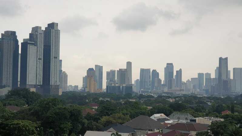 Gedung Perkantoran di kawasan SCBD Jakarta