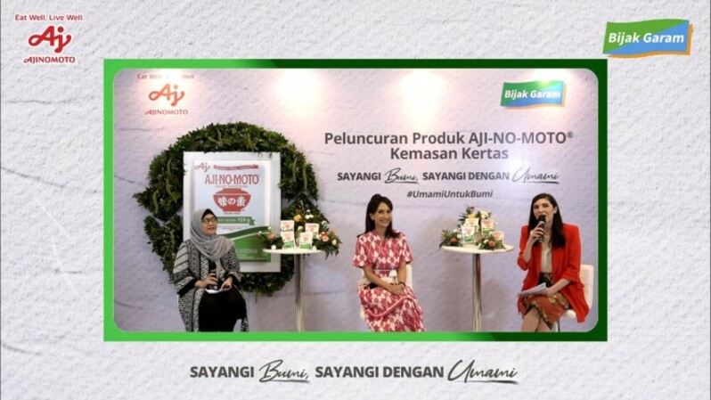 PT Ajinomoto Indonesia meluncurkan meluncurkan produk MSG AJI-NO-MOTO® yang menggunakan kemasan kertas (paper packaging). 