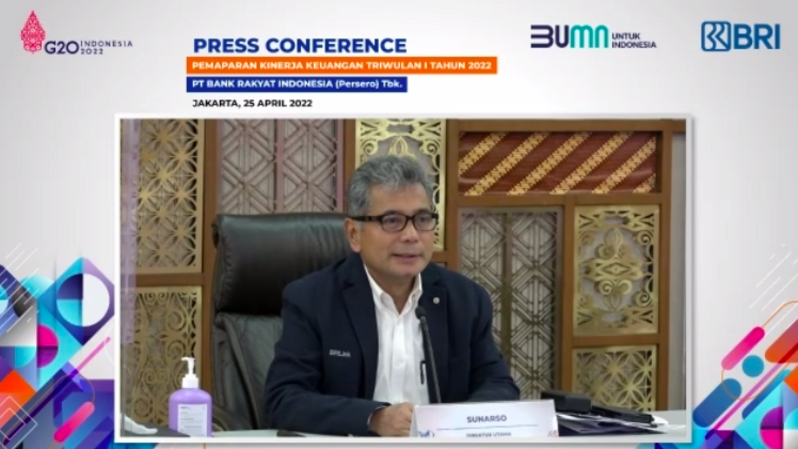 Direktur Utama PT Bank Rakyat Indonesia (Persero) Tbk (BBRI) Sunarso