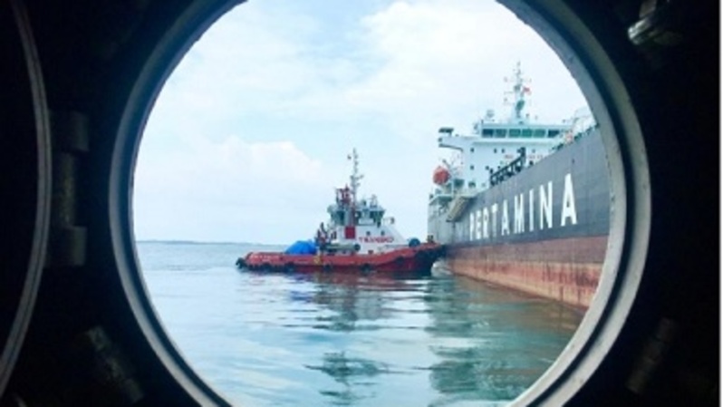 Salah satu armada PT Pertamina Trans Kontinental (PTK) sebagai anak usaha dari PT Pertamina International Shipping (PIS)