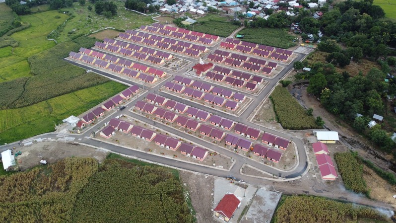 rumah subsidi di kawasan Bogor yang dibangun oleh developer. foto (istimewa)