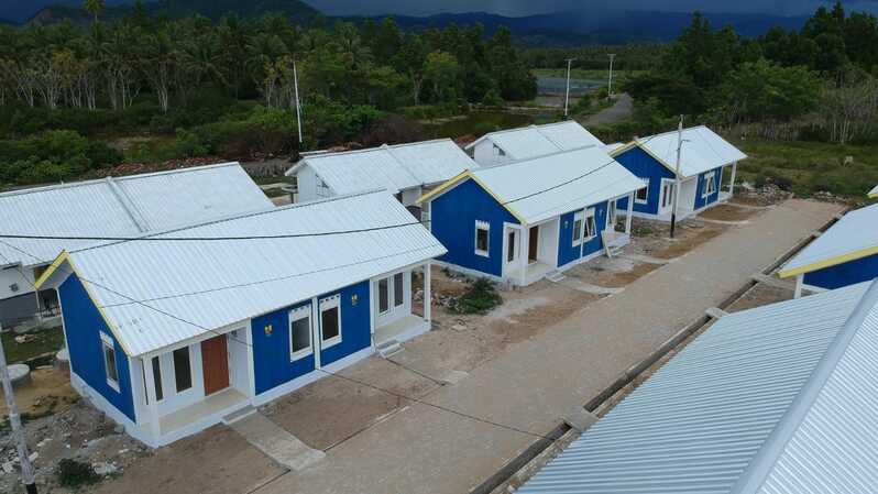 Rumah khusus bagi masyarakat berpeghasilan rendah (MBR) di provinsi Gorontalo. foto (istimewa)