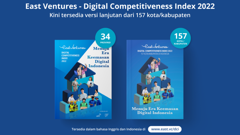 Versi lanjutan dari East Ventures - Digital Competitiveness Index 2022. (IST)