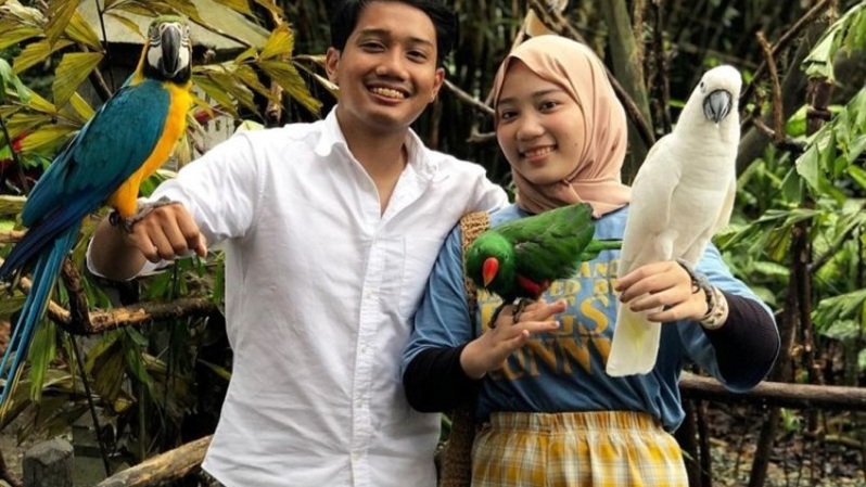 Putra pertama dari Gubernur Jawa Barat M Ridwan Kamil yakni Emmeril Khan Mumtadz atau biasa dipanggil Eril (kiri). (FOTO: ANTARA/Instagram/@Emmerilkahn/aa)